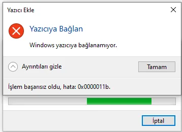 Tekirdağ Windows 10 Yazıcı Paylaşım Sorunu  hizmeti