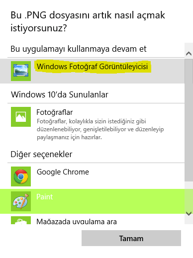 windows 10 fotoğraf görüntüleyicisi windows 7